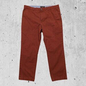 Banana Republic Aiden Chino Shirt Size 36 x 30 Factory Burgundy